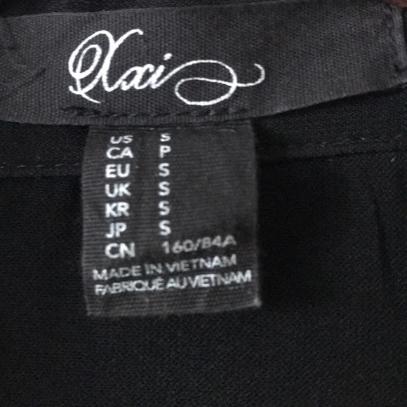 FOREVER 21 black button down shirt S - Picture 5 of 6